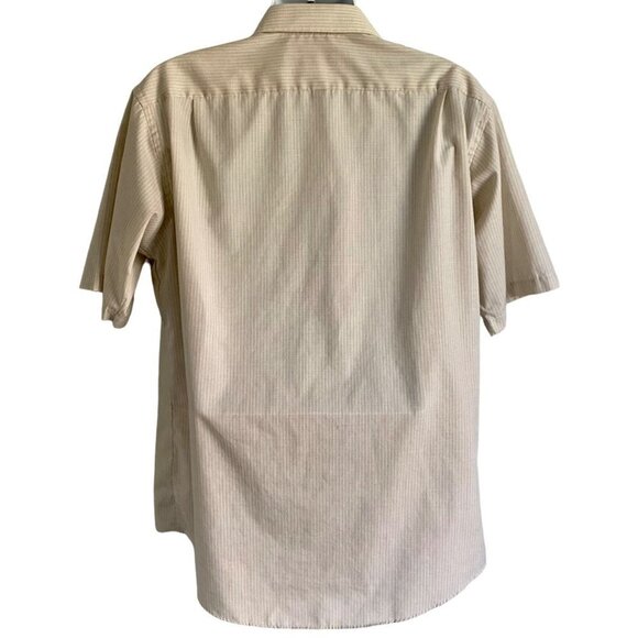 Towncraft Short Sleeve Button Down Shirt Neck 17 - Picture 5 of 9